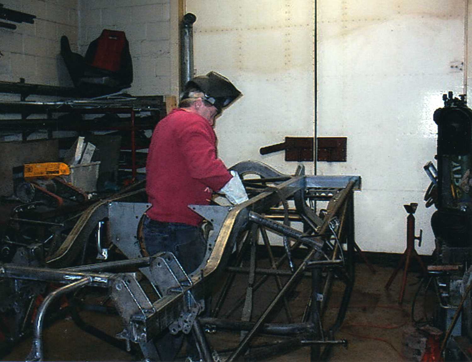Tommy Thorne of TT Fabricating tig welding Tommy Thorne tig welding